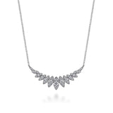 14K White Gold Necklace NK7250W45JJ