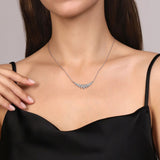 14K White Gold Necklace NK7250W45JJ