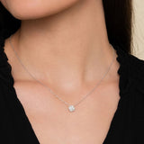 14K White Gold Necklace NK3798W45JJ