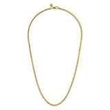 14K White Gold Necklace NKM7011-22Y4JJJ