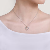 14K White Gold Necklace NK1844W45JJ
