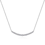 14K White Gold Necklace NK5796W45JJ