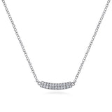 14K White Gold Necklace NK5989W45JJ