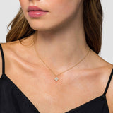 14K White Gold Necklace NK6082Y45JJ