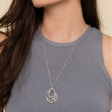 Sterling Silver (925) Necklace NK6523SVJJJ