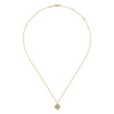 14K White Gold Necklace NK6625Y45JJ