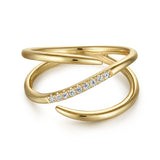 14K White Gold Ring LR51267Y45JJ