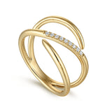 14K White Gold Ring LR51267Y45JJ