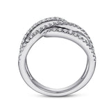 14K White Gold Ring LR51730W45JJ