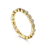 14K White Gold Ring LR5701Y45JJ