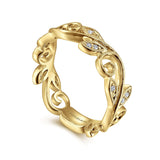 14K White Gold Ring LR4593Y45JJ