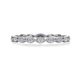 14K White Gold Ring LR4794W45JJ