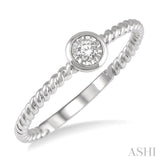 Stackable Diamond Promise Ring