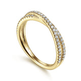 14K White Gold Ring LR51169Y45JJ