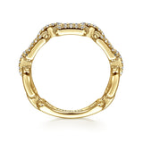 14K White Gold Ring LR51249Y45JJ