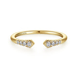 14K White Gold Ring LR51284Y45JJ