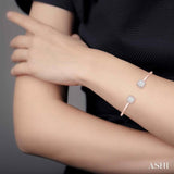 Lovebright Essential Cuff Open Diamond Bangle