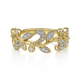 14K White Gold Ring LR51641Y45JJ