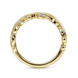 14K White Gold Ring LR51641Y45JJ