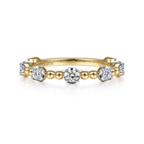 14K White Gold Ring LR51685Y45JJ