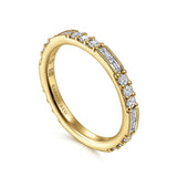 14K White Gold Ring LR4572Y45JJ
