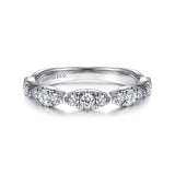 14K White Gold Ring LR51936W45JJ