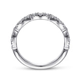 14K White Gold Ring LR51936W45JJ