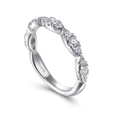 14K White Gold Ring LR51936W45JJ