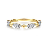 14K White Gold Ring LR52289Y45JJ