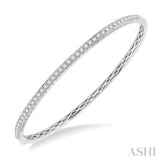 Stackable Diamond Bangle