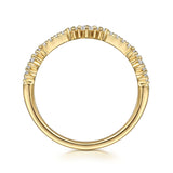 14K White Gold Ring LR52554Y45JJ