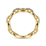 14K White Gold Ring LR51461Y45JJ