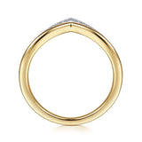 14K Yellow Gold, 14K White Gold Ring LR51826M45JJ