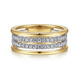14K Yellow Gold, 14K White Gold Ring LR52033M45JJ
