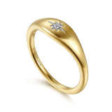 14K White Gold Ring LR52243Y45JJ