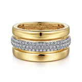 14K White Gold Ring LR52370Y45JJ