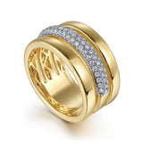 14K White Gold Ring LR52370Y45JJ