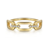 14K White Gold Ring LR52499Y45JJ