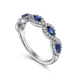 14K White Gold Ring LR52021W45SA