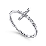 14K White Gold Ring LR51170W45JJ