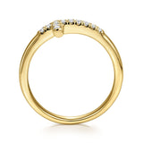14K White Gold Ring LR50221Y45JJ