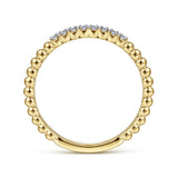 14K White Gold Ring LR51823Y45JJ