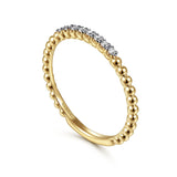 14K White Gold Ring LR51823Y45JJ