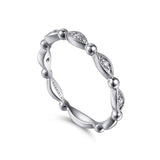 14K White Gold Ring LR52157W45JJ
