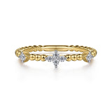 14K White Gold Ring LR52159Y45JJ