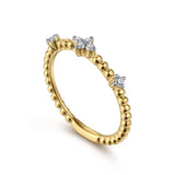 14K White Gold Ring LR52159Y45JJ