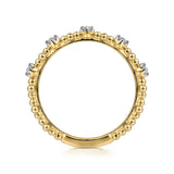 14K White Gold Ring LR52161Y45JJ