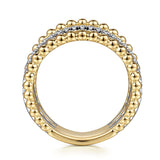 14K Yellow Gold, 14K White Gold Ring LR51667M45JJ