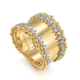 14K White Gold Ring LR52361Y45JJ
