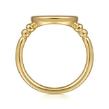14K Yellow Gold, 14K White Gold Ring LR52556M45JJ